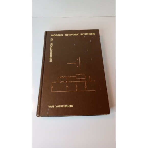 Introduction To Modern Network Synthesis - M. E. Van Valkenburg (1960, Hardcover - Picture 1 of 7